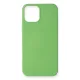 Apple iPhone 12 Mini Kılıf First Silikon - Yeşil