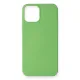 Apple iPhone 12 Mini Kılıf First Silikon - Yeşil
