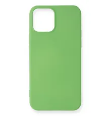 Apple iPhone 12 Mini Kılıf First Silikon - Yeşil