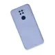 Xiaomi Redmi Note 9 Kılıf Nano içi Kadife Silikon - Lila