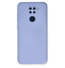 Xiaomi Redmi Note 9 Kılıf Nano içi Kadife Silikon - Lila