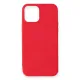 Apple iPhone 12 Mini Kılıf First Silikon - Kırmızı