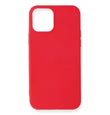 Apple iPhone 12 Mini Kılıf First Silikon - Pembe
