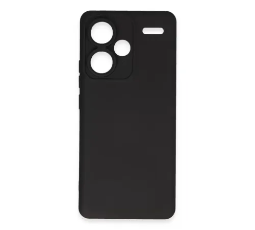 Xiaomi Redmi Note 13 Pro Plus Kılıf Nano içi Kadife Silikon - Siyah