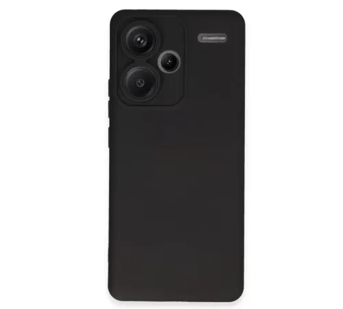 Xiaomi Redmi Note 13 Pro Plus Kılıf Nano içi Kadife Silikon - Siyah