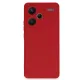 Xiaomi Redmi Note 13 Pro Plus Kılıf Nano içi Kadife Silikon - Kırmızı