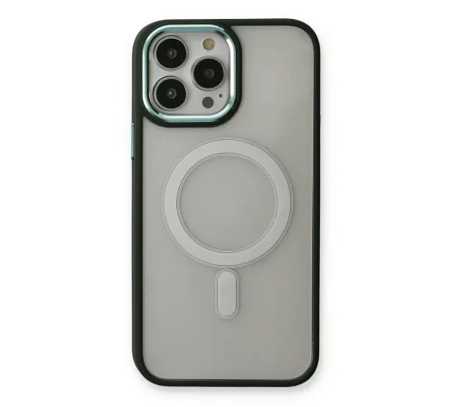 Apple iPhone 14 Pro Kılıf Room Magneticsafe Silikon - Köknar Yeşili