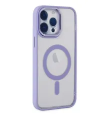 Apple iPhone 14 Pro Kılıf Room Magneticsafe Silikon - Lila