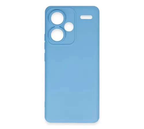 Xiaomi Redmi Note 13 Pro Plus Kılıf Nano içi Kadife Silikon - Mavi