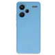 Xiaomi Redmi Note 13 Pro Plus Kılıf Nano içi Kadife Silikon - Mavi