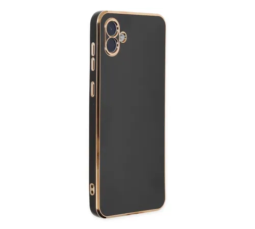 Samsung Galaxy A04E Kılıf Volet Silikon - Siyah