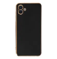 Samsung Galaxy A04E Kılıf Volet Silikon - Siyah