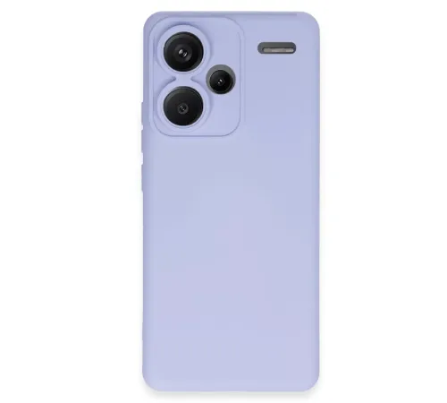 Xiaomi Redmi Note 13 Pro Plus Kılıf Nano içi Kadife Silikon - Lila