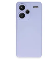 Xiaomi Redmi Note 13 Pro Plus Kılıf Nano içi Kadife Silikon - Lila