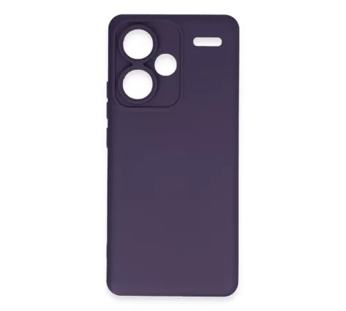 Xiaomi Redmi Note 13 Pro Plus Kılıf Nano içi Kadife Silikon - Mor