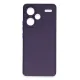 Xiaomi Redmi Note 13 Pro Plus Kılıf Nano içi Kadife Silikon - Mor