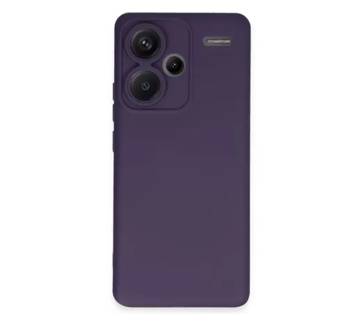 Xiaomi Redmi Note 13 Pro Plus Kılıf Nano içi Kadife Silikon - Mor