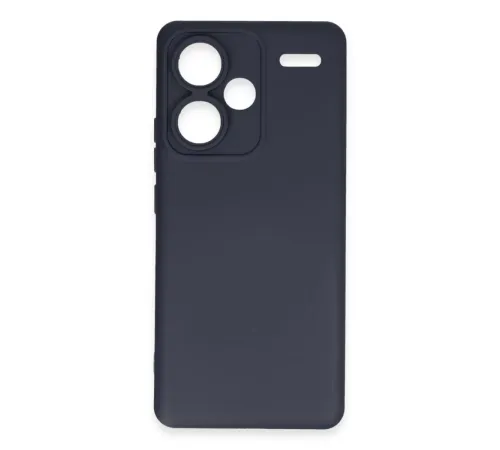 Xiaomi Redmi Note 13 Pro Plus Kılıf Nano içi Kadife Silikon - Lacivert