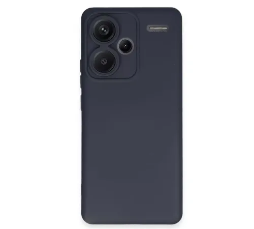 Xiaomi Redmi Note 13 Pro Plus Kılıf Nano içi Kadife Silikon - Lacivert