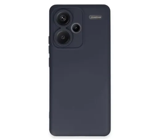 Xiaomi Redmi Note 13 Pro Plus Kılıf Nano içi Kadife Silikon - Lacivert