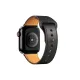 Apple Watch 42mm KR415 Luaz Deri Kordon - Siyah
