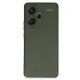 Xiaomi Redmi Note 13 Pro Plus Kılıf Nano içi Kadife Silikon - Koyu Yeşil