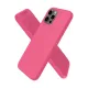 Apple iPhone 12 Pro Kılıf First Silikon - Pembe