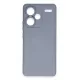 Xiaomi Redmi Note 13 Pro Plus Kılıf Nano içi Kadife Silikon - Gri