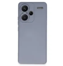 Xiaomi Redmi Note 13 Pro Plus Kılıf Nano içi Kadife Silikon - Gri