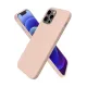 Apple iPhone 12 Pro Kılıf First Silikon - Pudra
