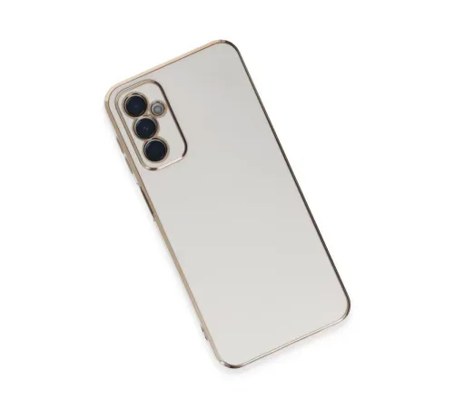 Samsung Galaxy A14 4G Kılıf Volet Silikon - Beyaz
