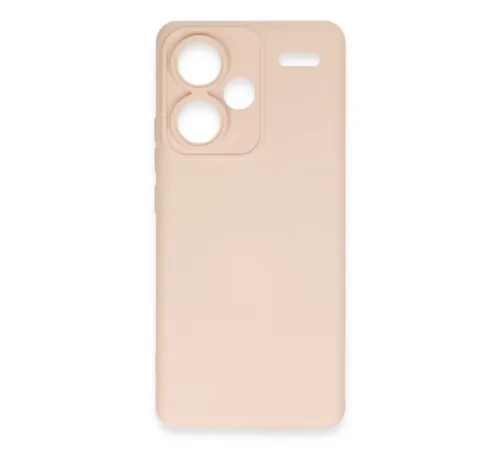 Xiaomi Redmi Note 13 Pro Plus Kılıf Nano içi Kadife Silikon - Pudra