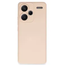 Xiaomi Redmi Note 13 Pro Plus Kılıf Nano içi Kadife Silikon - Pudra