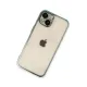 Apple iPhone 14 Kılıf Lensli Silikon - Yeşil