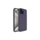 Apple iPhone 15 Kılıf First Silikon - Mürdüm