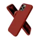 Apple iPhone 12 Pro Max Kılıf First Silikon - Bordo