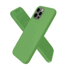 Apple iPhone 12 Pro Max Kılıf First Silikon - Yeşil