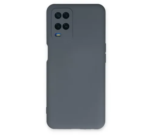 A54 4G Kılıf Nano içi Kadife Silikon - Gri