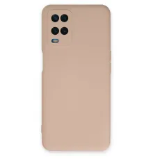 A54 4G Kılıf Nano içi Kadife Silikon - Pudra