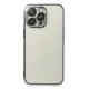 Apple iPhone 14 Pro Kılıf Lensli Silikon - Siyah