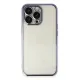 Apple iPhone 14 Pro Max Kılıf Lensli Silikon - Mor