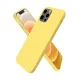 Apple iPhone 12 Pro Max Kılıf First Silikon - Sarı