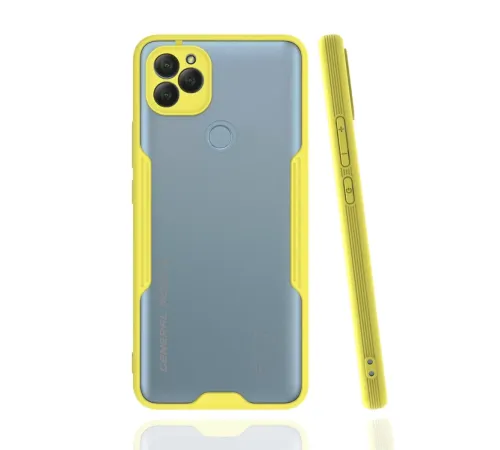 General Mobile GM 22 Kılıf Platin Silikon - Sarı