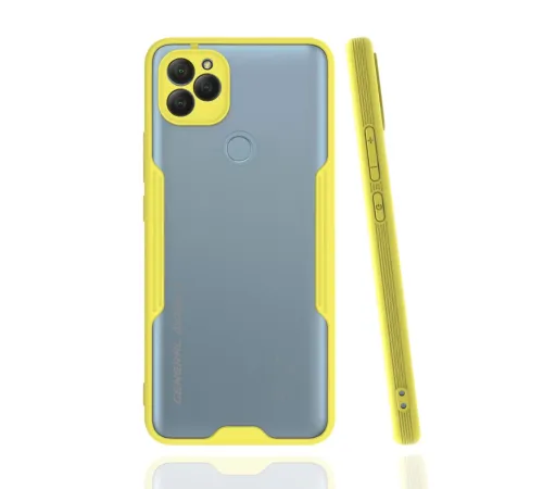 General Mobile GM 22 Kılıf Platin Silikon - Sarı