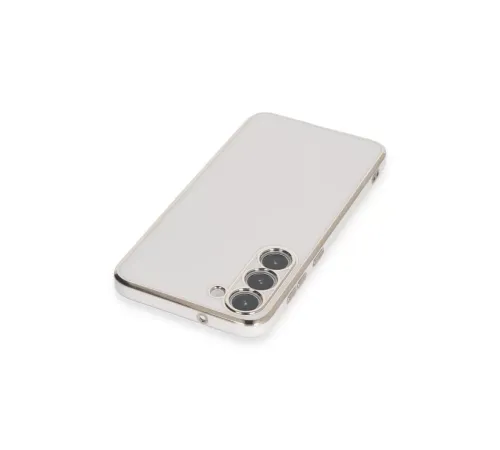 Samsung Galaxy S23 Kılıf Volet Silikon - Beyaz