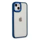 Apple iPhone 14 Plus Kılıf Dora Kapak - Mavi