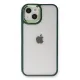 Apple iPhone 14 Plus Kılıf Dora Kapak - Haki Yeşil