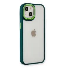Apple iPhone 14 Plus Kılıf Dora Kapak - Haki Yeşil