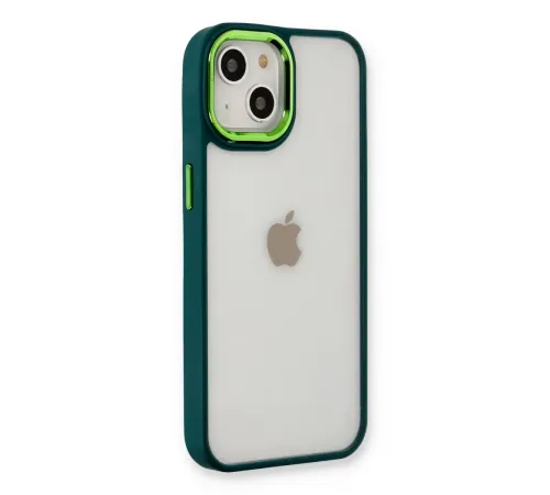 Apple iPhone 14 Plus Kılıf Dora Kapak - Haki Yeşil