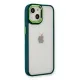 Apple iPhone 14 Plus Kılıf Dora Kapak - Haki Yeşil